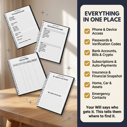 Renoura - End of Life Planner & Journal 3