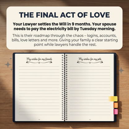 Renoura - End of Life Planner & Journal 3